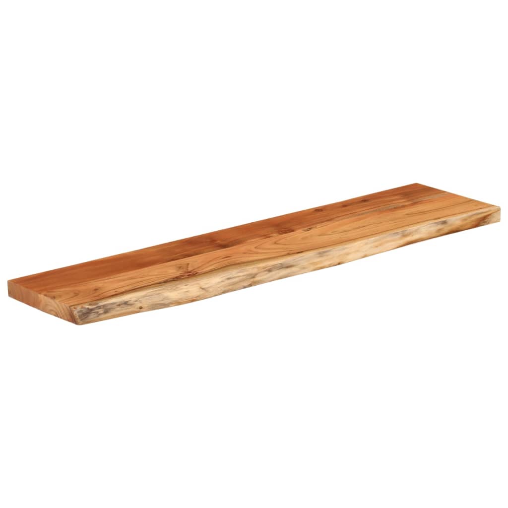 bordplade 160x40x2,5 cm rektangulær massivt akacietræ