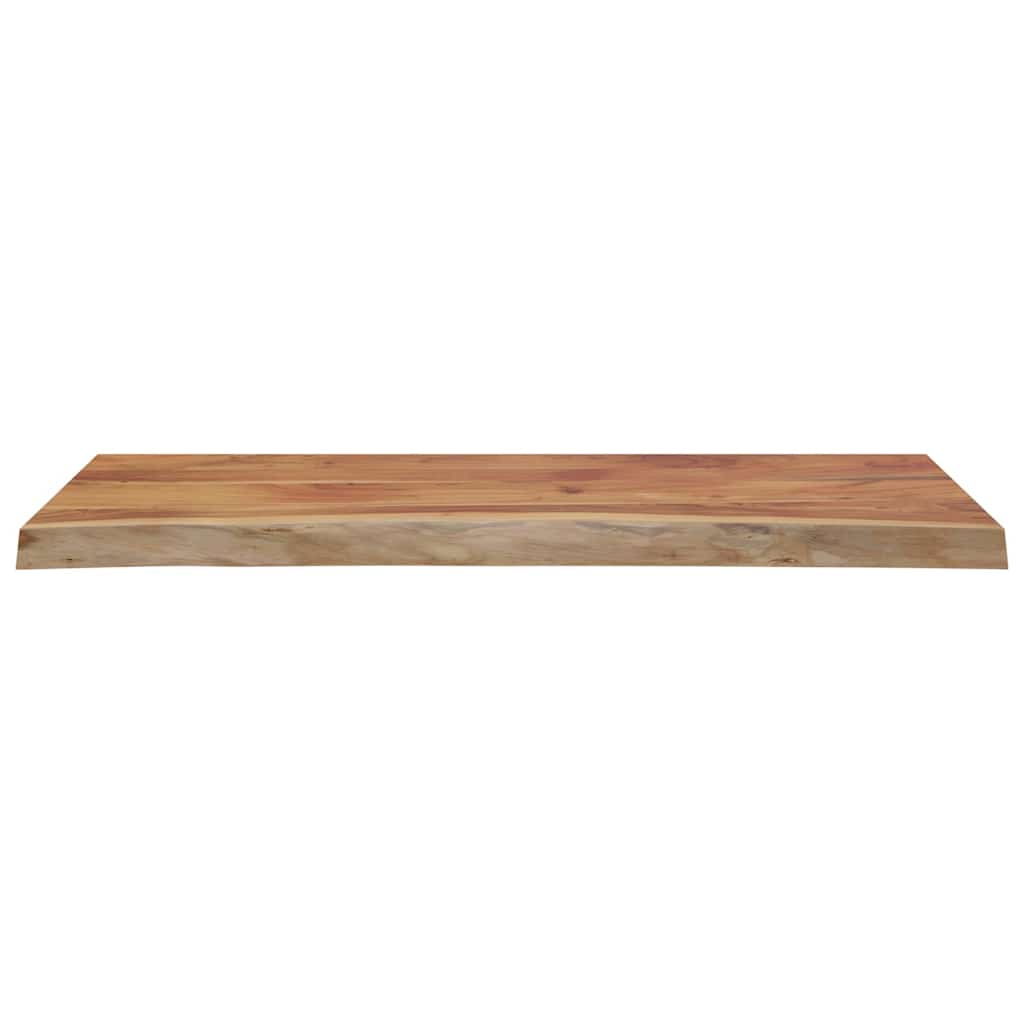 bordplade til badeværelse 140x60x2,5 cm rektangulær akacietræ