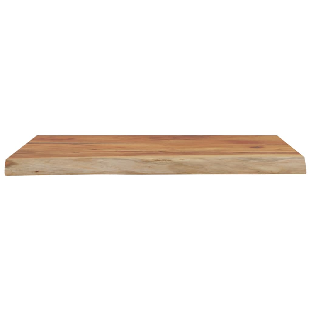 væghylde 40x20x3,8 cm rektangulær massivt akacietræ