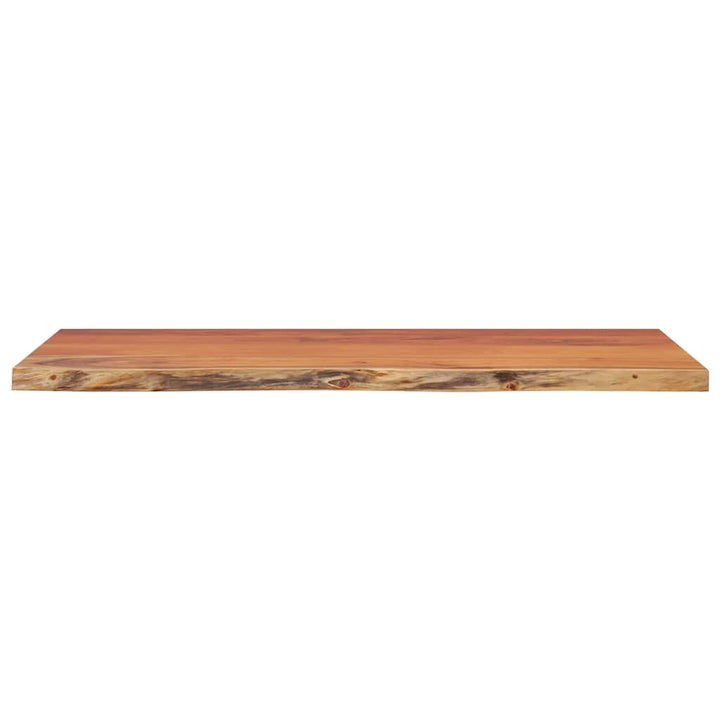 bordplade 80x40x3,8 cm rektangulær massivt akacietræ