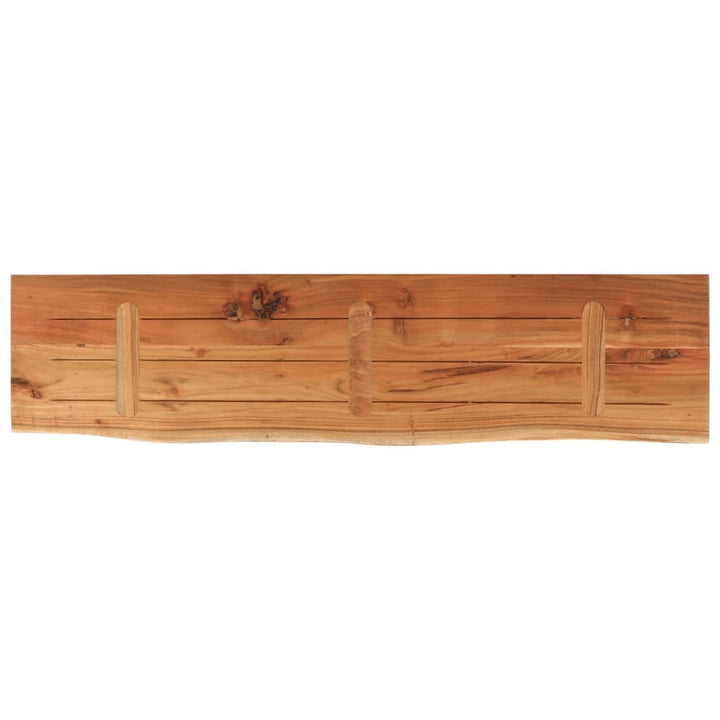 bordplade 160x40x3,8 cm rektangulær massivt akacietræ