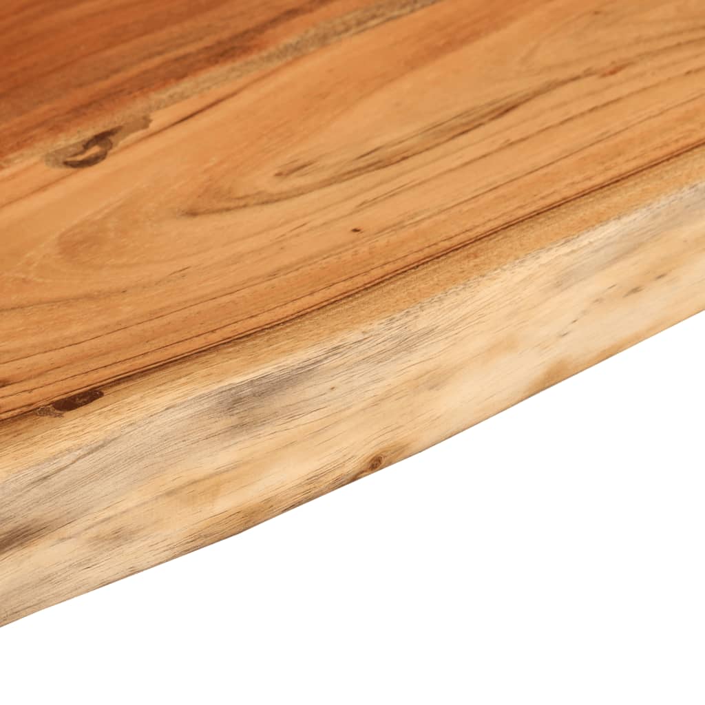 bordplade 160x40x3,8 cm rektangulær massivt akacietræ