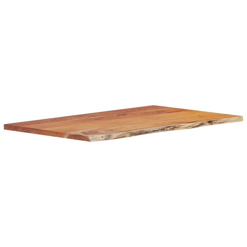 bordplade til badeværelse 110x60x3,8 cm rektangulær akacietræ
