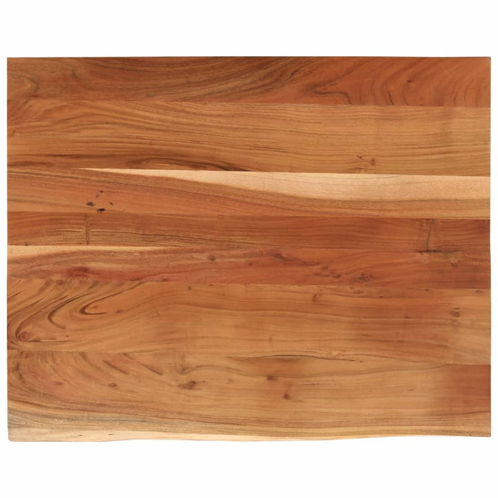 skrivebordsplade 100x80x3,8 cm rektangulær massivt akacietræ