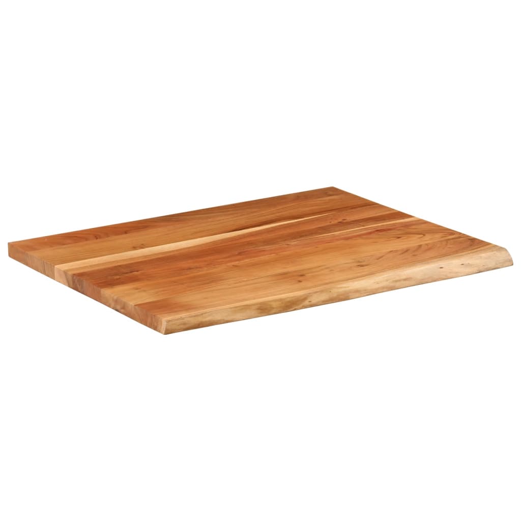 skrivebordsplade 100x80x3,8 cm rektangulær massivt akacietræ