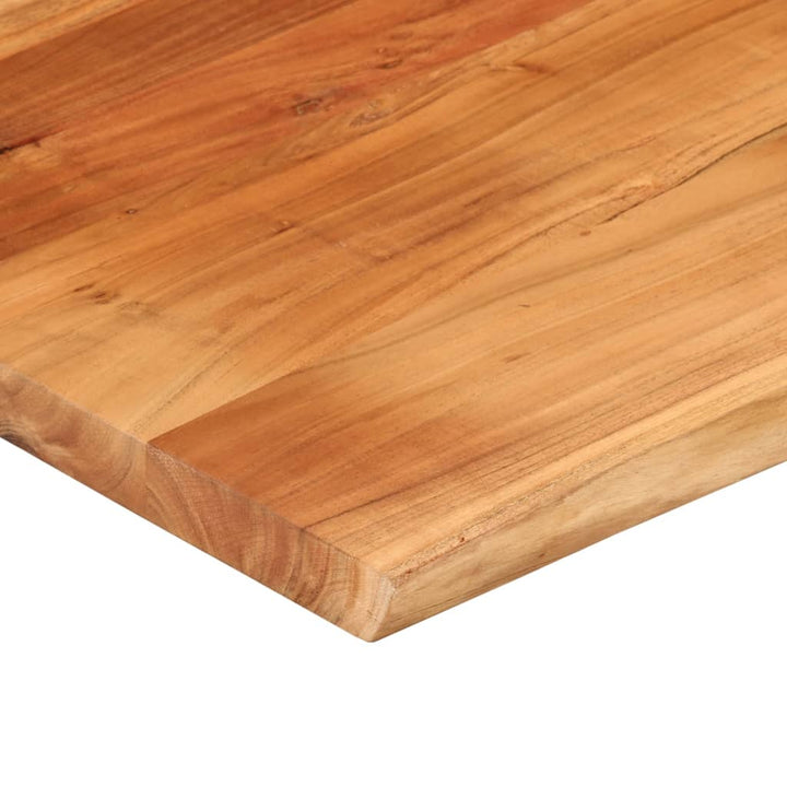 skrivebordsplade 100x80x3,8 cm rektangulær massivt akacietræ