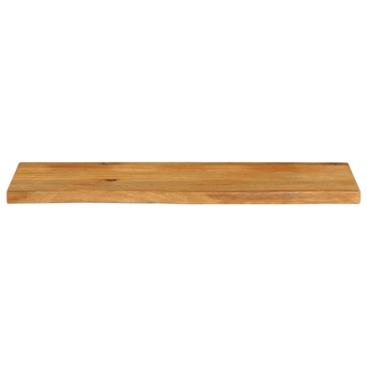 bordplade 100x40x2,5 cm naturlig kant massivt mangotræ