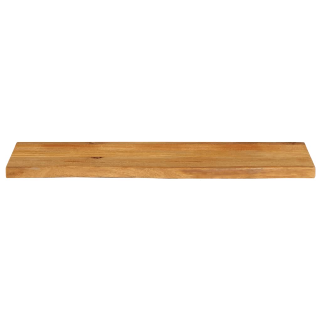 bordplade 100x20x3,8 cm naturlig kant massivt mangotræ
