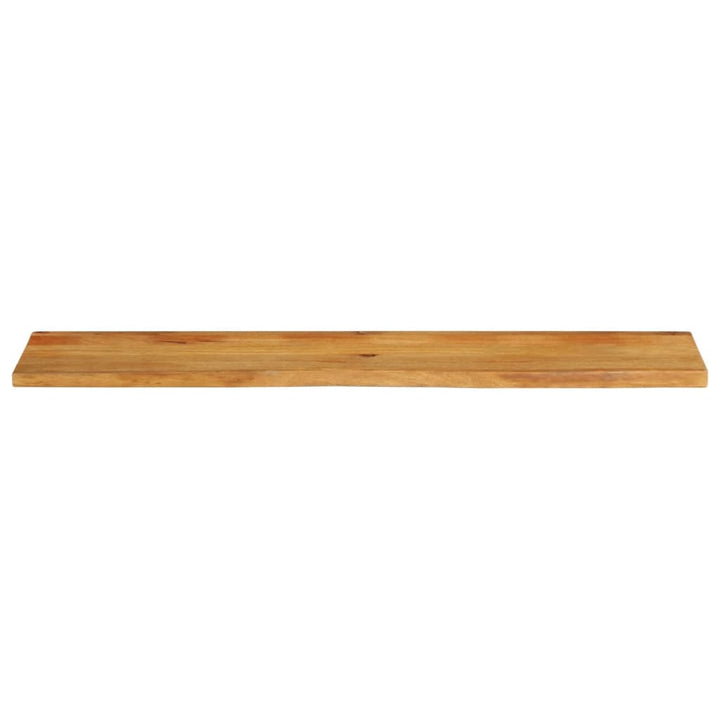 bordplade 180x40x3,8 cm naturlig kant massivt mangotræ