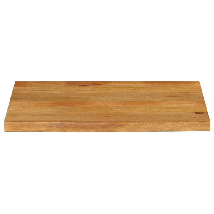 bordplade 70x60x3,8 cm naturlig kant massivt mangotræ