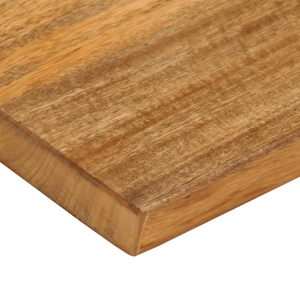 bordplade 110x60x3,8 cm naturlig kant massivt mangotræ
