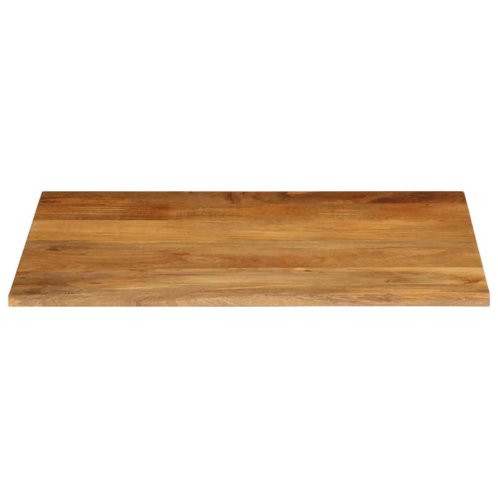 bordplade 100x80x3,8 cm naturlig kant massivt mangotræ