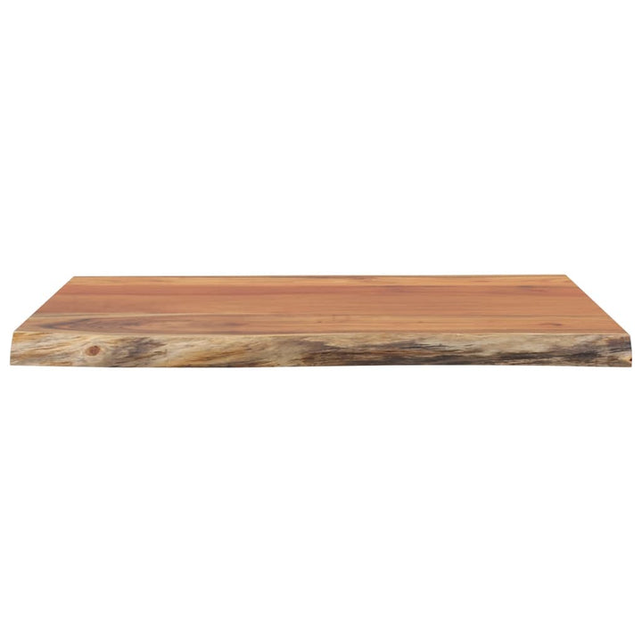bordplade 40x40x2,5 cm rektangulær massivt akacietræ