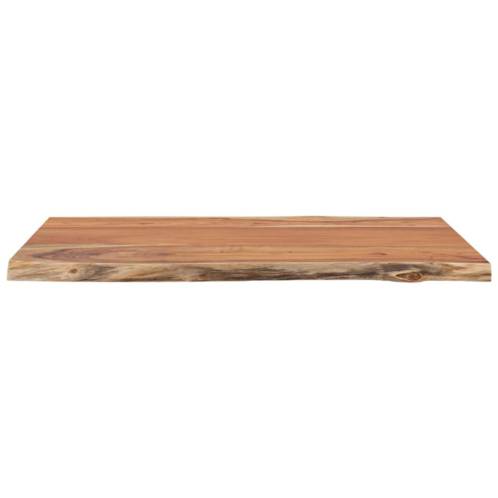 bordplade 50x40x2,5 cm rektangulær massivt akacietræ