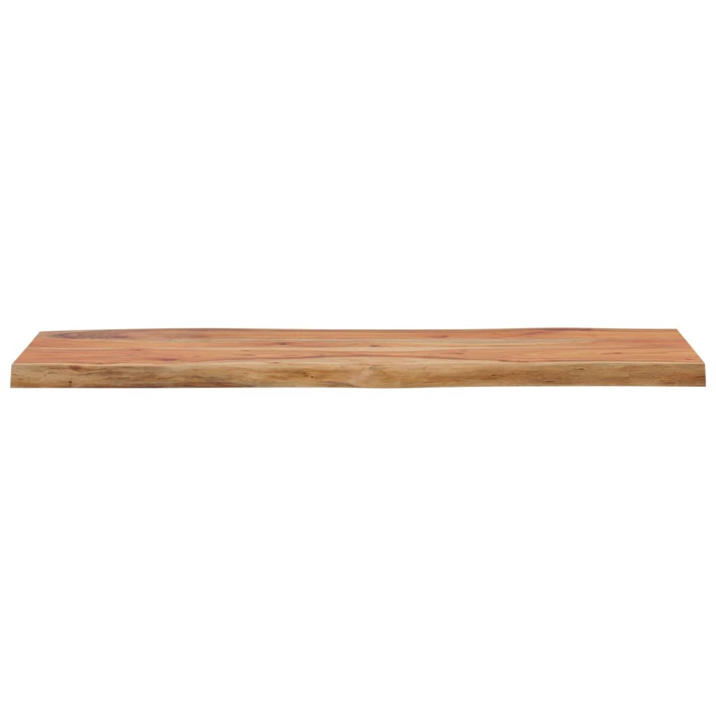 bordplade 100x40x2,5 cm rektangulær massivt akacietræ