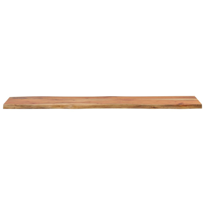 bordplade 140x40x2,5 cm rektangulær massivt akacietræ