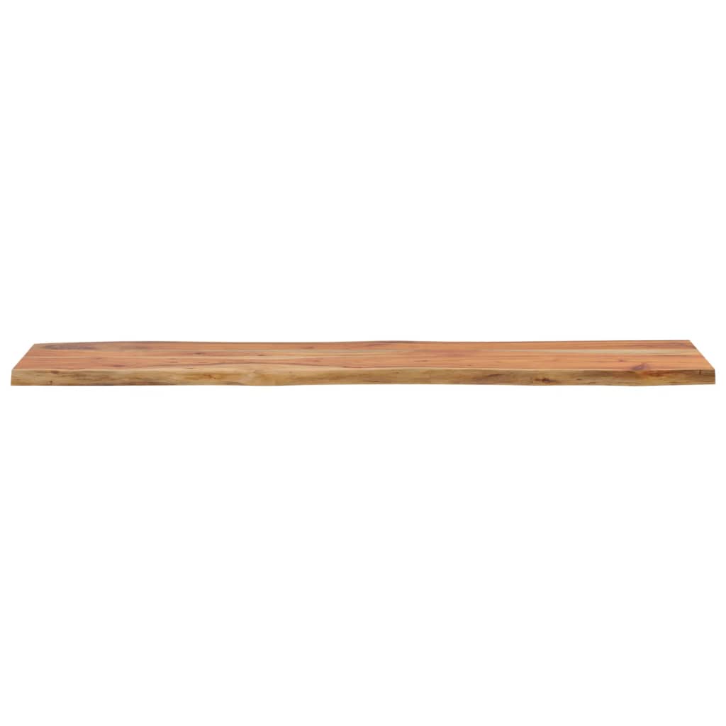bordplade 160x40x2,5 cm rektangulær massivt akacietræ