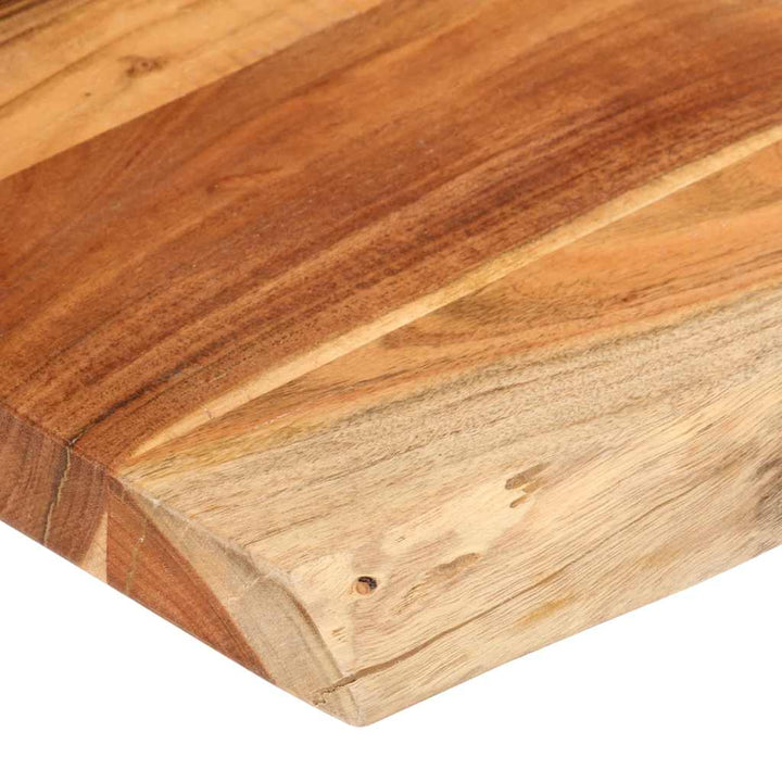 bordplade 140x60x2,5 cm rektangulær massivt akacietræ