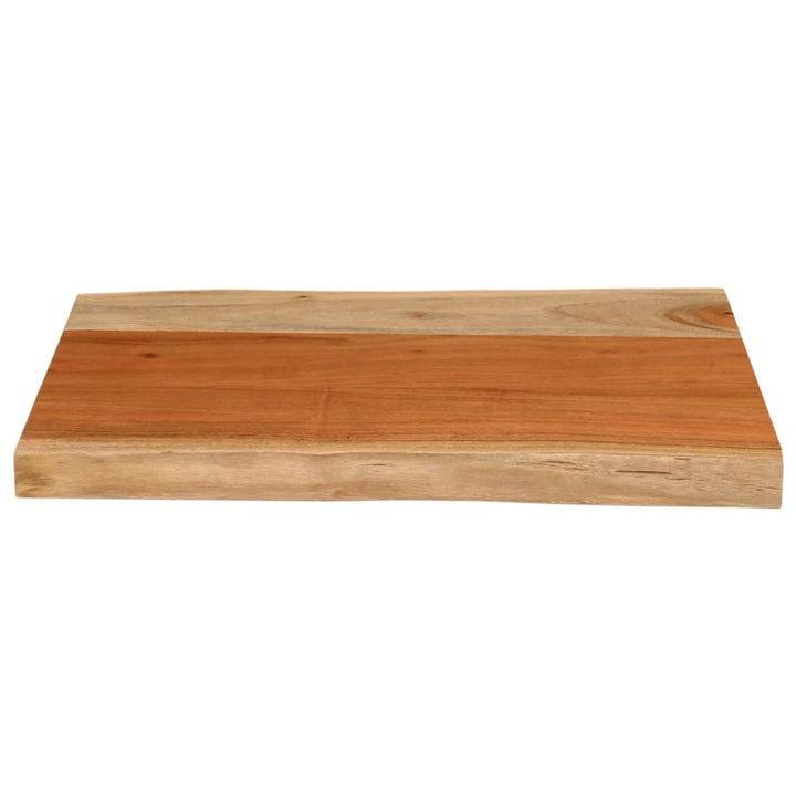 bordplade 50x40x3,8 cm rektangulær massivt akacietræ