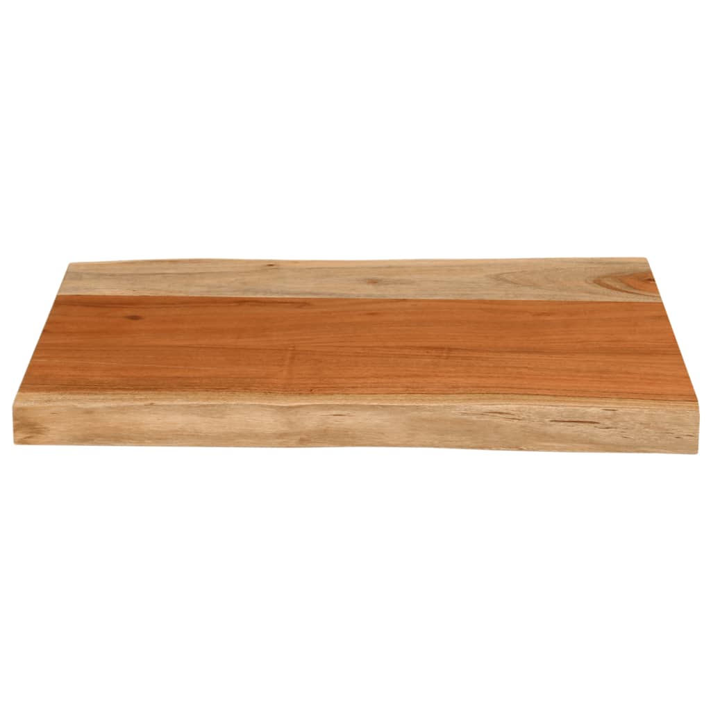bordplade 70x40x3,8 cm rektangulær massivt akacietræ