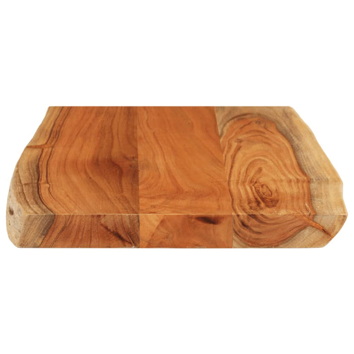 bordplade 70x40x3,8 cm rektangulær massivt akacietræ
