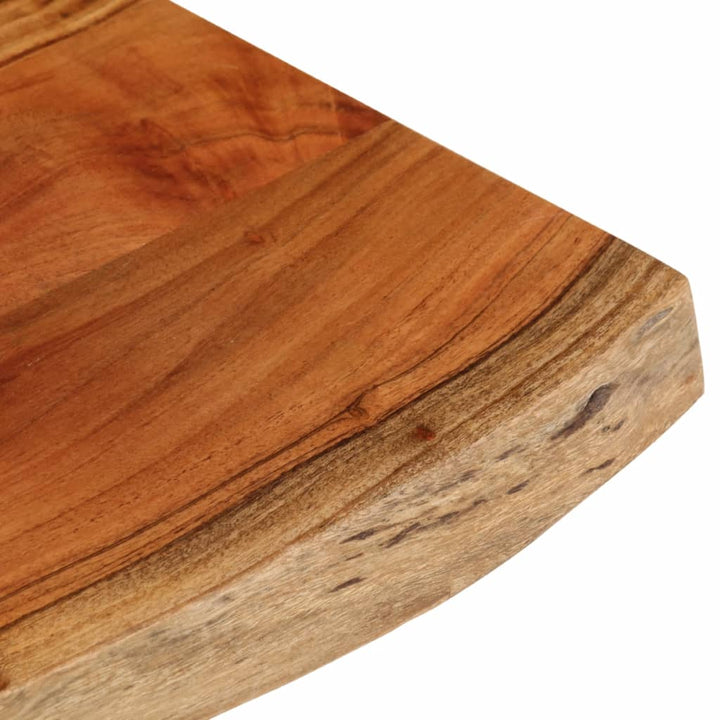 bordplade 70x40x3,8 cm rektangulær massivt akacietræ