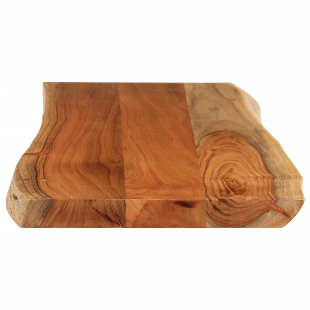 bordplade 90x40x3,8 cm rektangulær massivt akacietræ