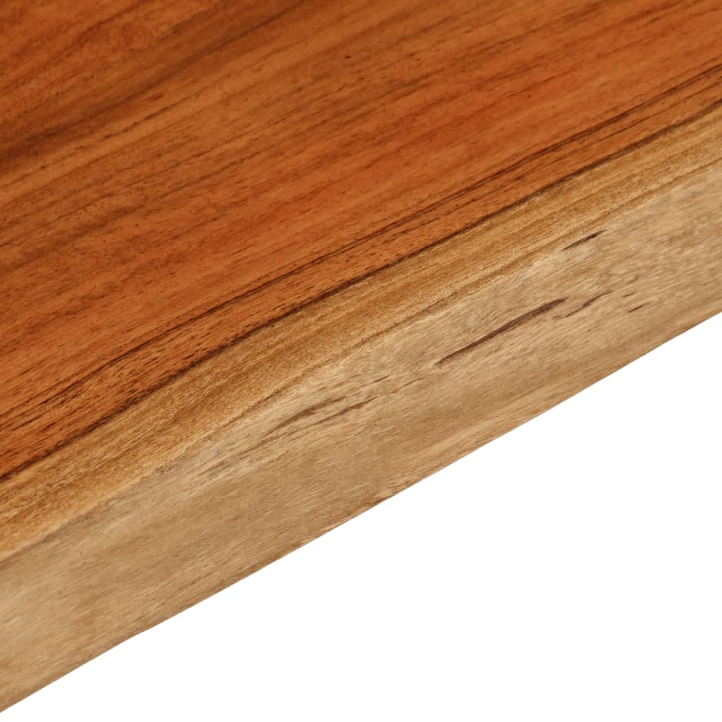 bordplade 90x40x3,8 cm rektangulær massivt akacietræ
