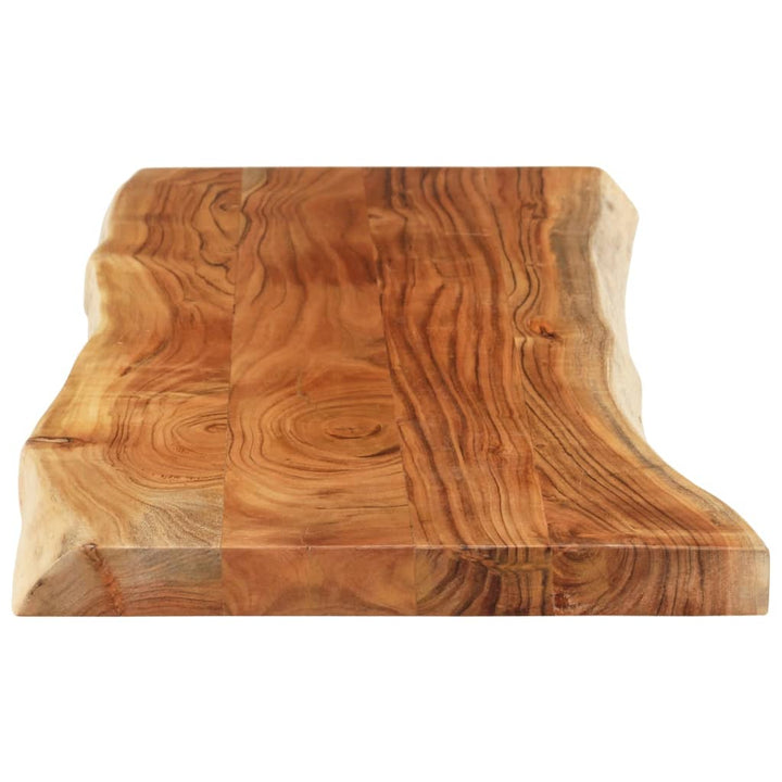 bordplade 110x40x3,8 cm rektangulær massivt akacietræ