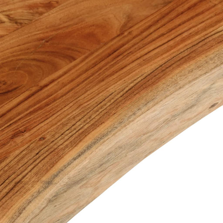 bordplade 110x40x3,8 cm rektangulær massivt akacietræ