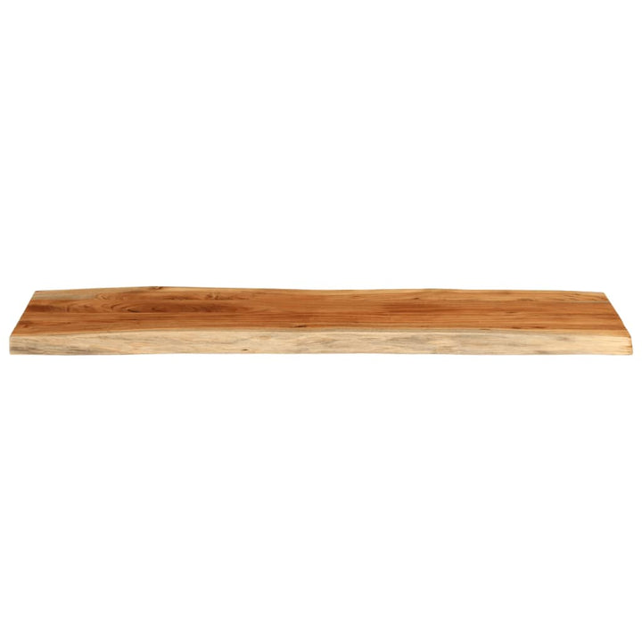 bordplade 120x40x3,8 cm rektangulær massivt akacietræ