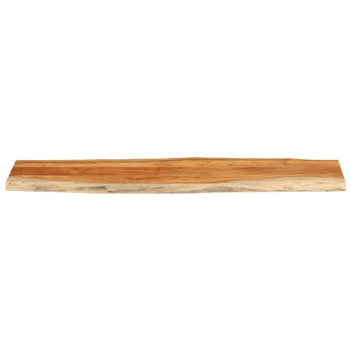 bordplade 180x40x3,8 cm rektangulær massivt akacietræ