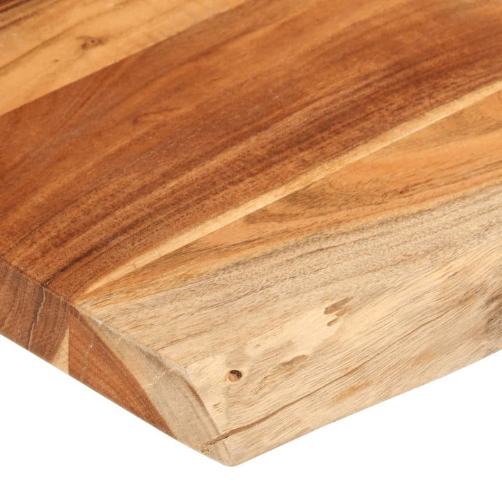 bordplade 180x40x3,8 cm rektangulær massivt akacietræ