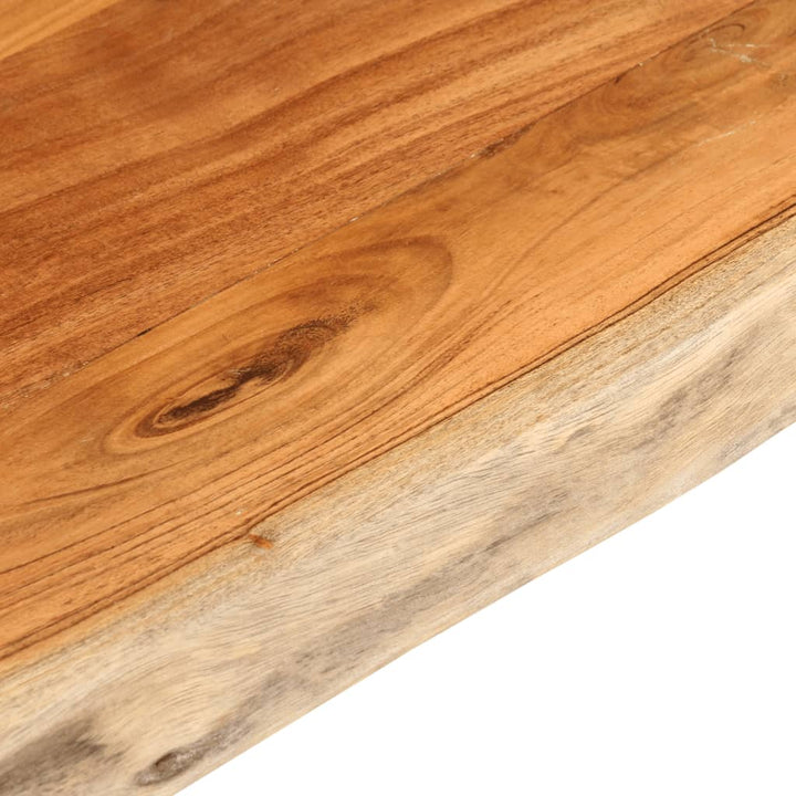 bordplade 180x40x3,8 cm rektangulær massivt akacietræ