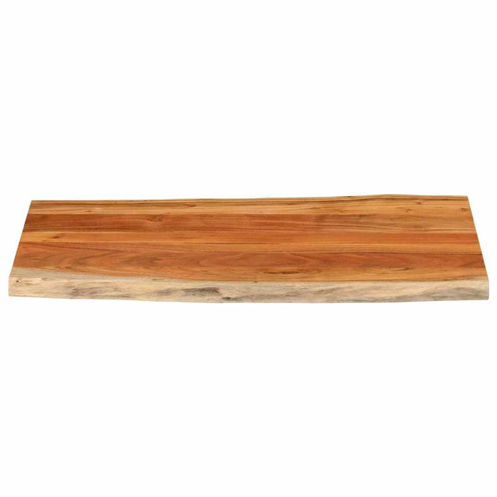 bordplade 100x60x3,8 cm rektangulær massivt akacietræ
