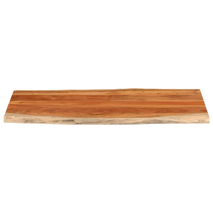 bordplade 140x60x3,8 cm rektangulær massivt akacietræ