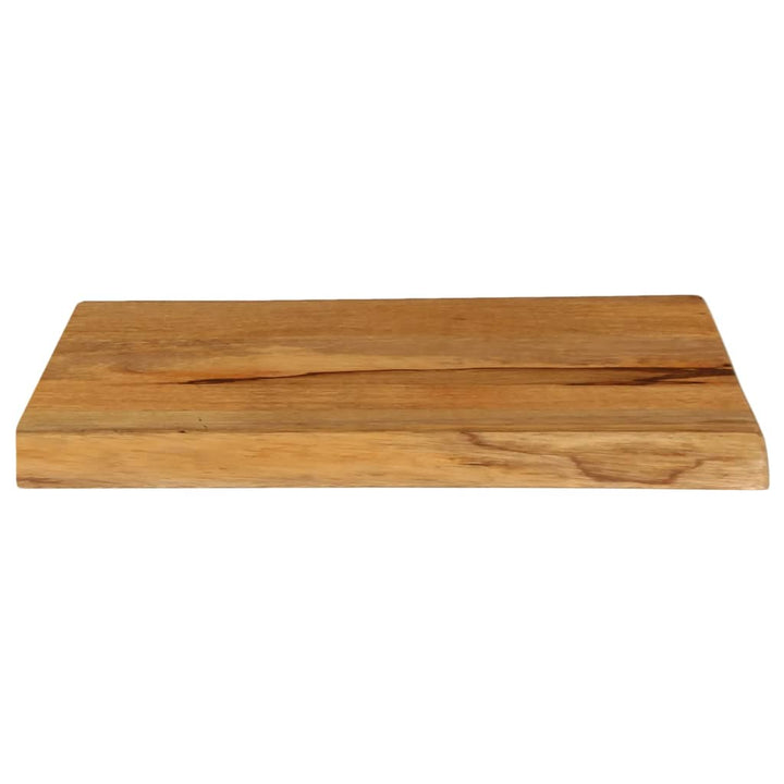 bordplade 70x40x3,8 cm naturlig kant massivt mangotræ