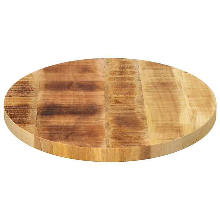 bordplade 100x40x2,5 cm oval massivt mangotræ