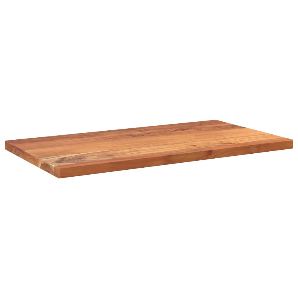 bordplade 120x60x2,5 cm rektangulær massivt akacietræ