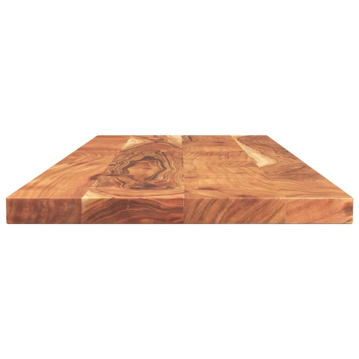 bordplade 140x60x2,5 cm rektangulær massivt akacietræ