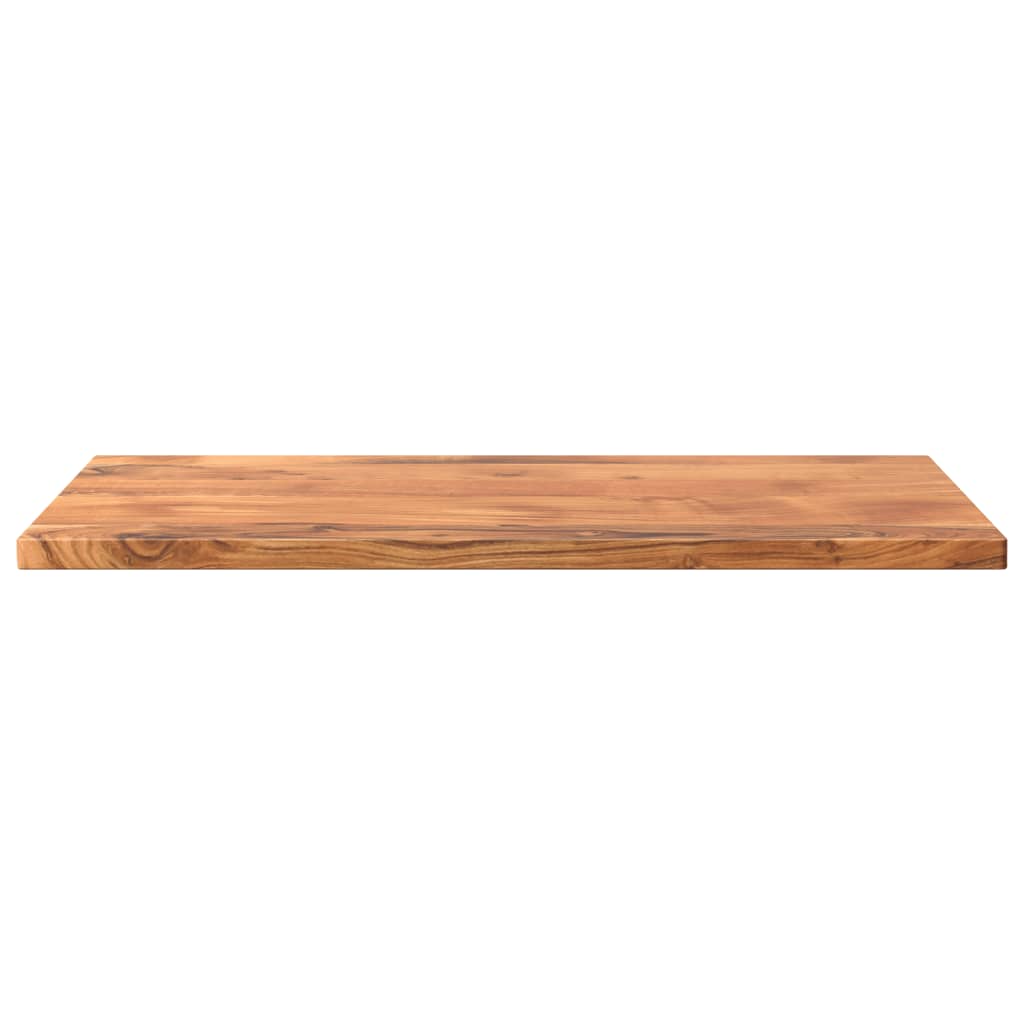 bordplade 90x70x2,5 cm rektangulær massivt akacietræ