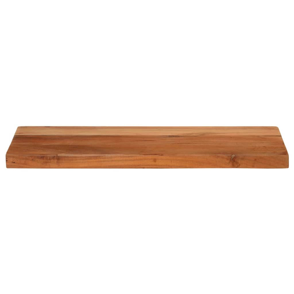 bordplade 60x20x3,8 cm rektangulær massivt akacietræ