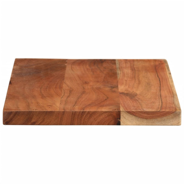 bordplade 60x20x3,8 cm rektangulær massivt akacietræ