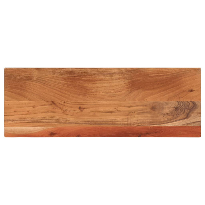 bordplade 90x20x3,8 cm rektangulær massivt akacietræ