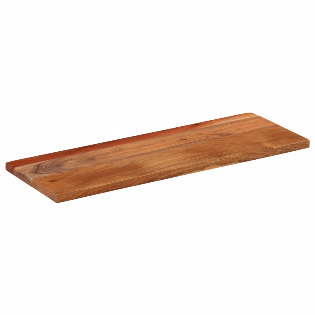bordplade 90x20x3,8 cm rektangulær massivt akacietræ