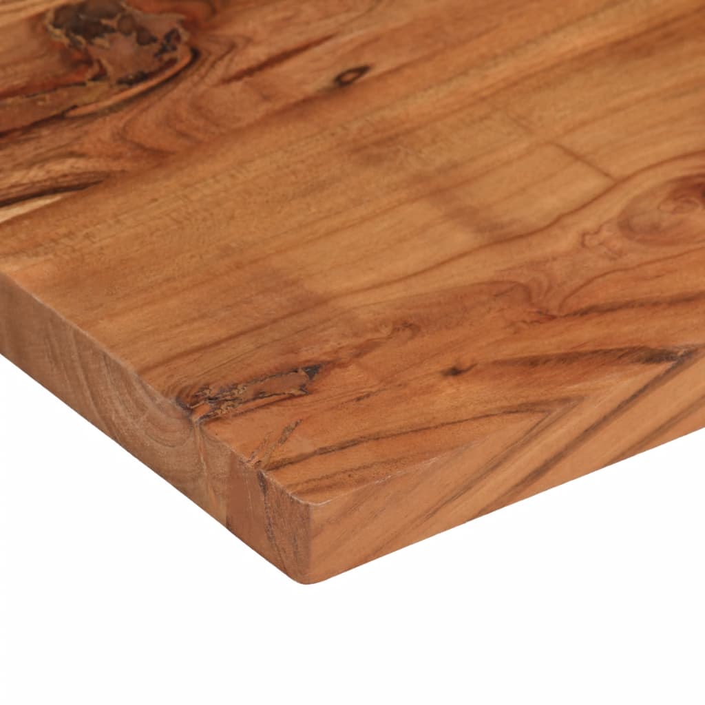 bordplade 90x20x3,8 cm rektangulær massivt akacietræ