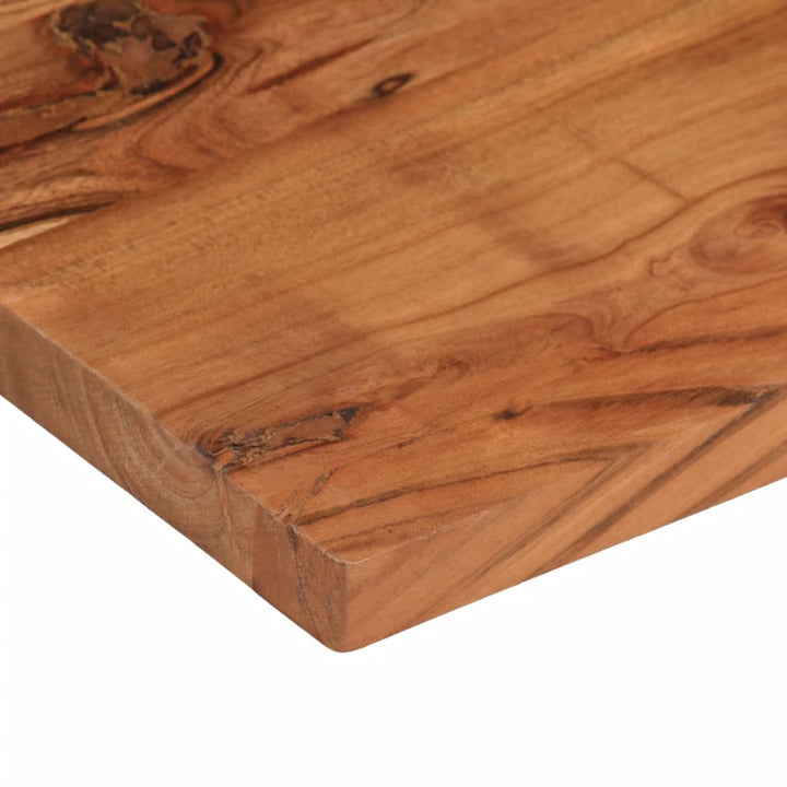 bordplade 90x20x3,8 cm rektangulær massivt akacietræ