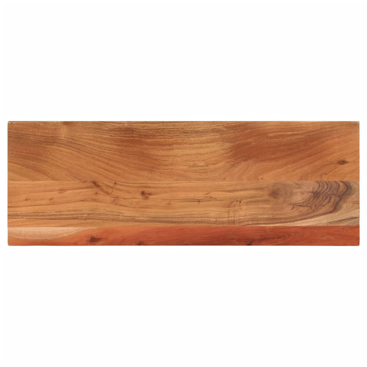bordplade 70x30x3,8 cm rektangulær massivt akacietræ