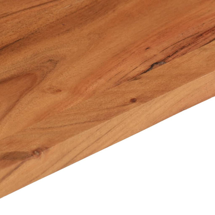 bordplade 70x30x3,8 cm rektangulær massivt akacietræ