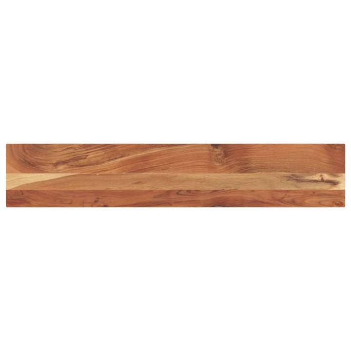 bordplade 140x40x3,8 cm rektangulær massivt akacietræ